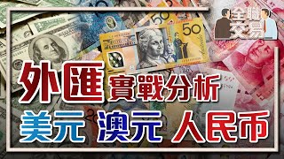 外匯實戰分析：美元、澳元、人民幣 #技術應用 #外匯 #震盪 #強勢 #突破