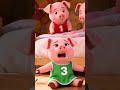 Cinco cerditos - Five Little Pigs Jumping on the Bed | Nursery Rhymes for Children's | Kids | shorts