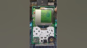 Gameboy pocket Lcd  Replacing polarizer film