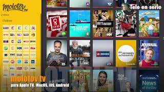 molotov tv pour MacOS, iOS et Apple TV