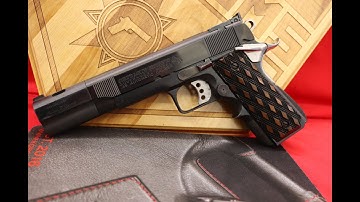 Austin Behlert Custom! -- Colt 1911 Compgun -- Full Profile Fingergroove 45 ACP