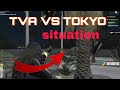 TVA VS TOKYO situation part 1  Tva 6 players end Tokyo 9 players  #eaglegaming #gta  #tva #kva 