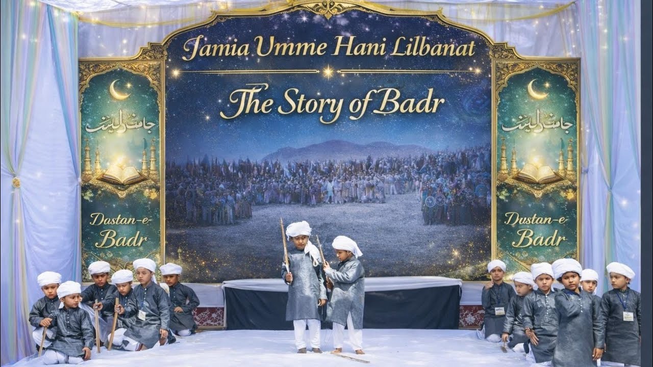 Dastan e badar # action # jamia umme hani # 2026