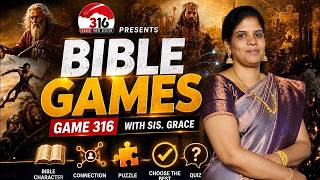 🔴🅻🅸🆅🅴 Bible Games 316 Live தமிழ் |EPI - 065 | SIS - GRACE | Quiz  | Fun & Learning | Game 316 | screenshot 3