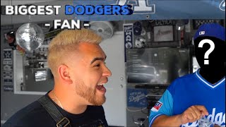 I Met The BIGGEST DODGER FAN️️