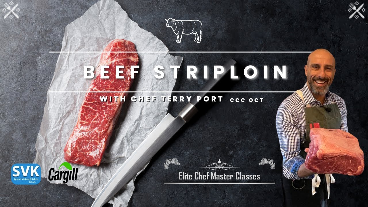 NY Steak - Beef Strip Loin || Beef loin NY Strip Steak || Terry Port Cooking