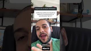 What is the difference between rapid sequence intubation and rapid sequence intubation?