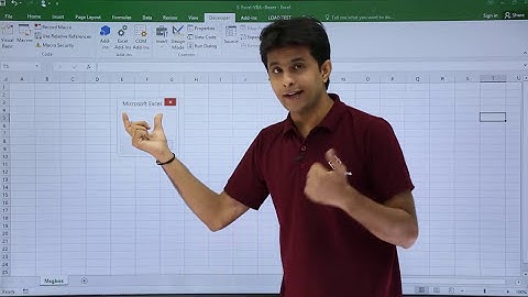 Excel VBA - Message Box 1