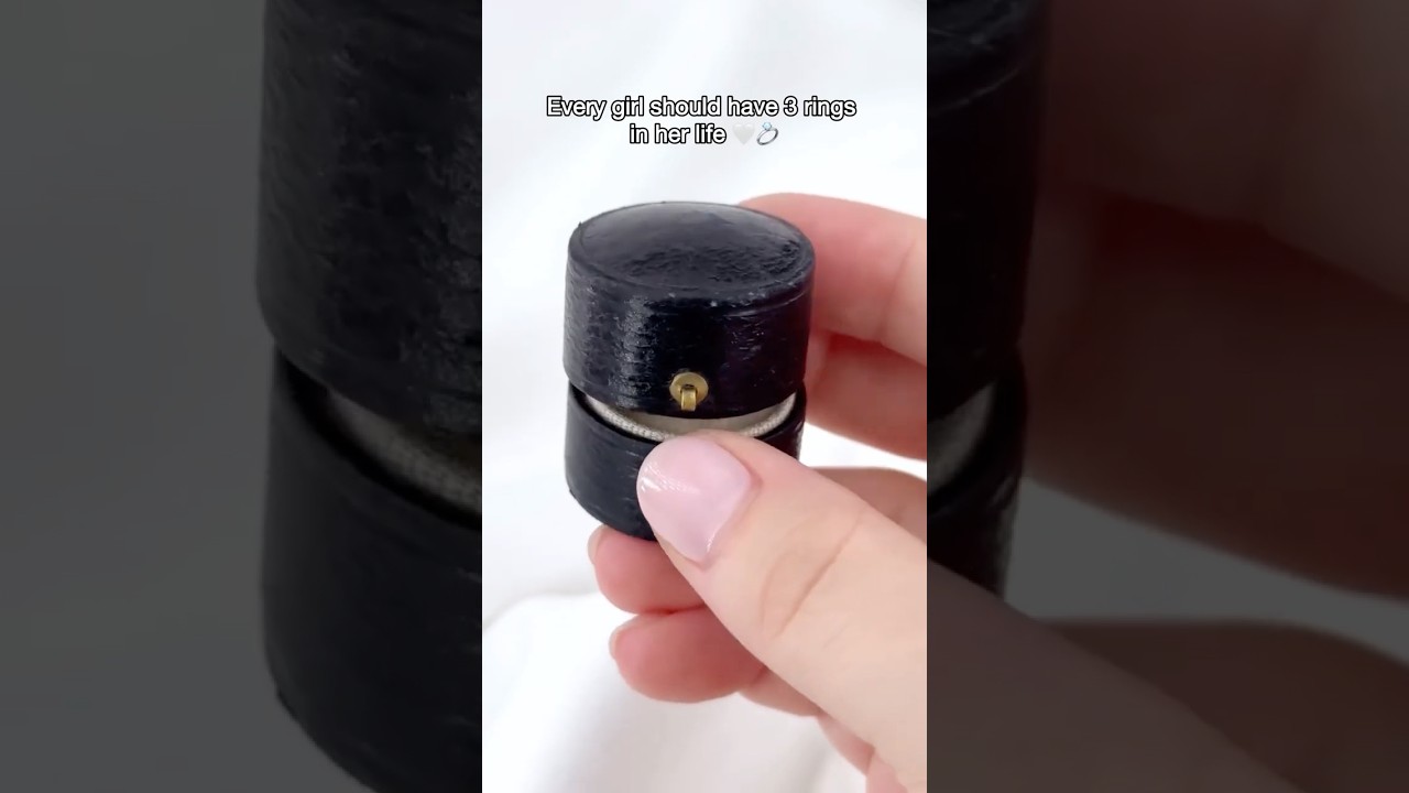 Promise Ring, Engagement Ring & Wedding Band Set | Diamond Rings | Romantic Gift for Her 