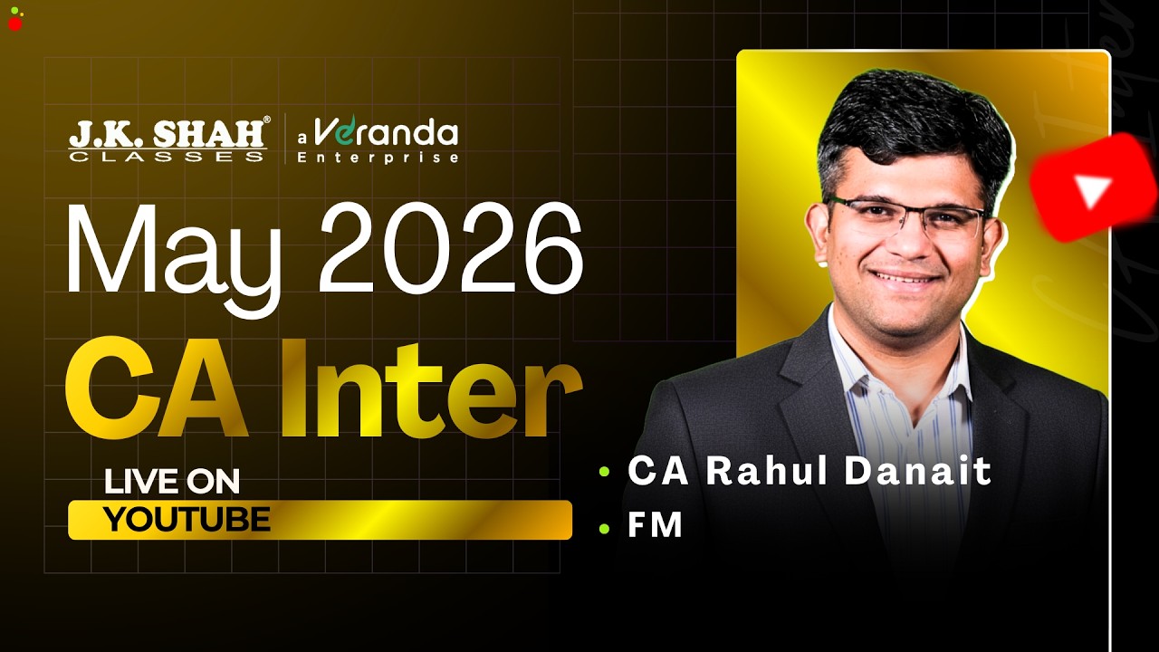 Подготовка к экзамену CA Inter в мае 2026 года | Финансовый менеджмент | Полное повторение програ...