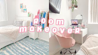 BEDROOM MAKEOVER 2020 + ROOM TOUR | aesthetic, colorful pastels, & pinterest inspired screenshot 5