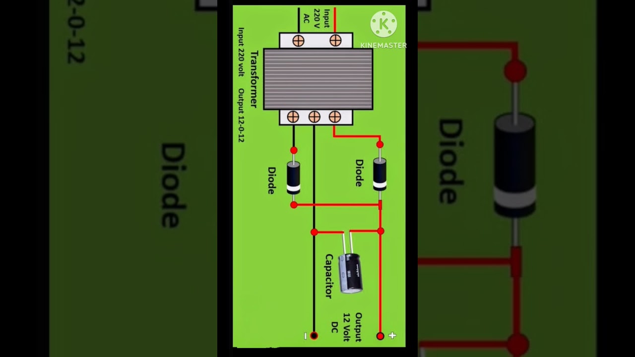 dual power supply to converting single power supply 12v 0 12v converting to 0 12v