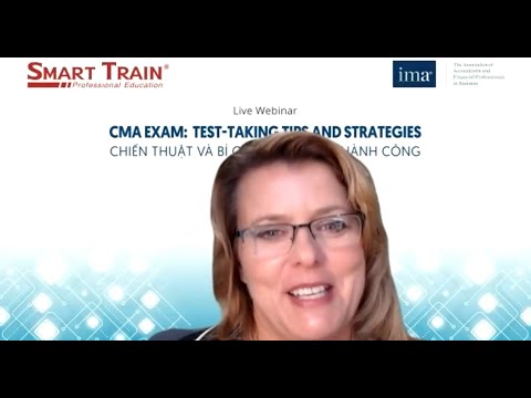 Video CMA Exam: Chiến thuật và bí quyết thi CMA thành công |... - youtube