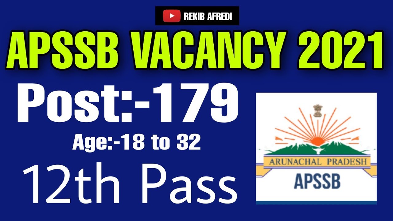 APSSB 179 Recruitment 2021-Agriculture Field Assistant & Other Vacancy