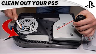 How to Clean Your PS5 Console! (2022) (EASY) | SCG