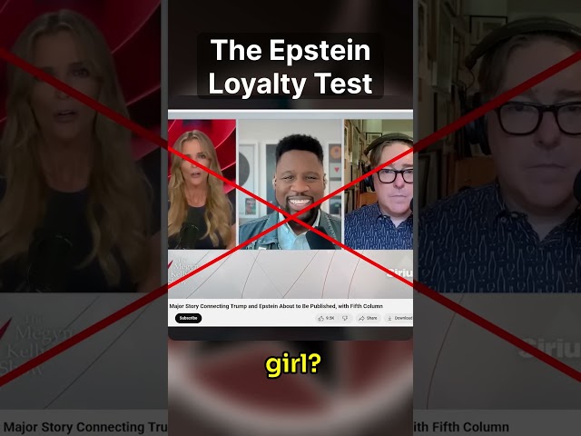 I was right about the Epstein Loyalty Test