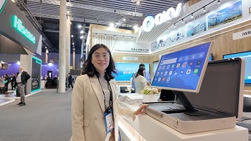 OKV OKView Display at ISE 2025 Portable LCD Touch Panels and 5K Interactive Display