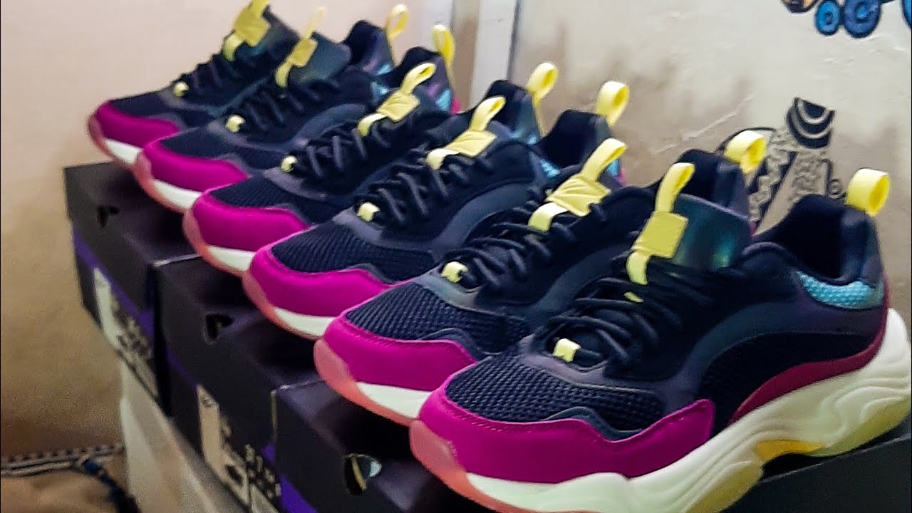 Unboxing World Balance Kaia Black Purple Shoes | Ghica Hojilla