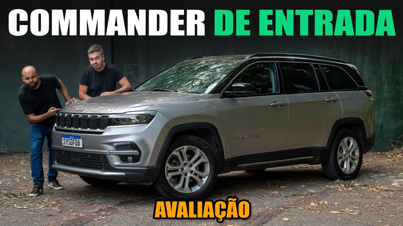 COMMANDER LONGITUDE, a versão de entrada do JEEP vale a pena? Melhor que Compass Limited?