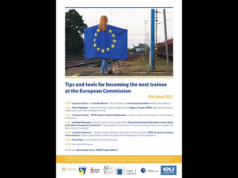 Tips and tools for becoming the next trainee at the European Commission