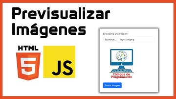 🖼️ Cómo mostrar imágenes antes de subirlas con HTML5 y JavaScript