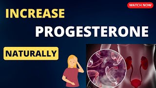 Progesterone: How You Can Increase Yours Progesterone Levels Naturally!