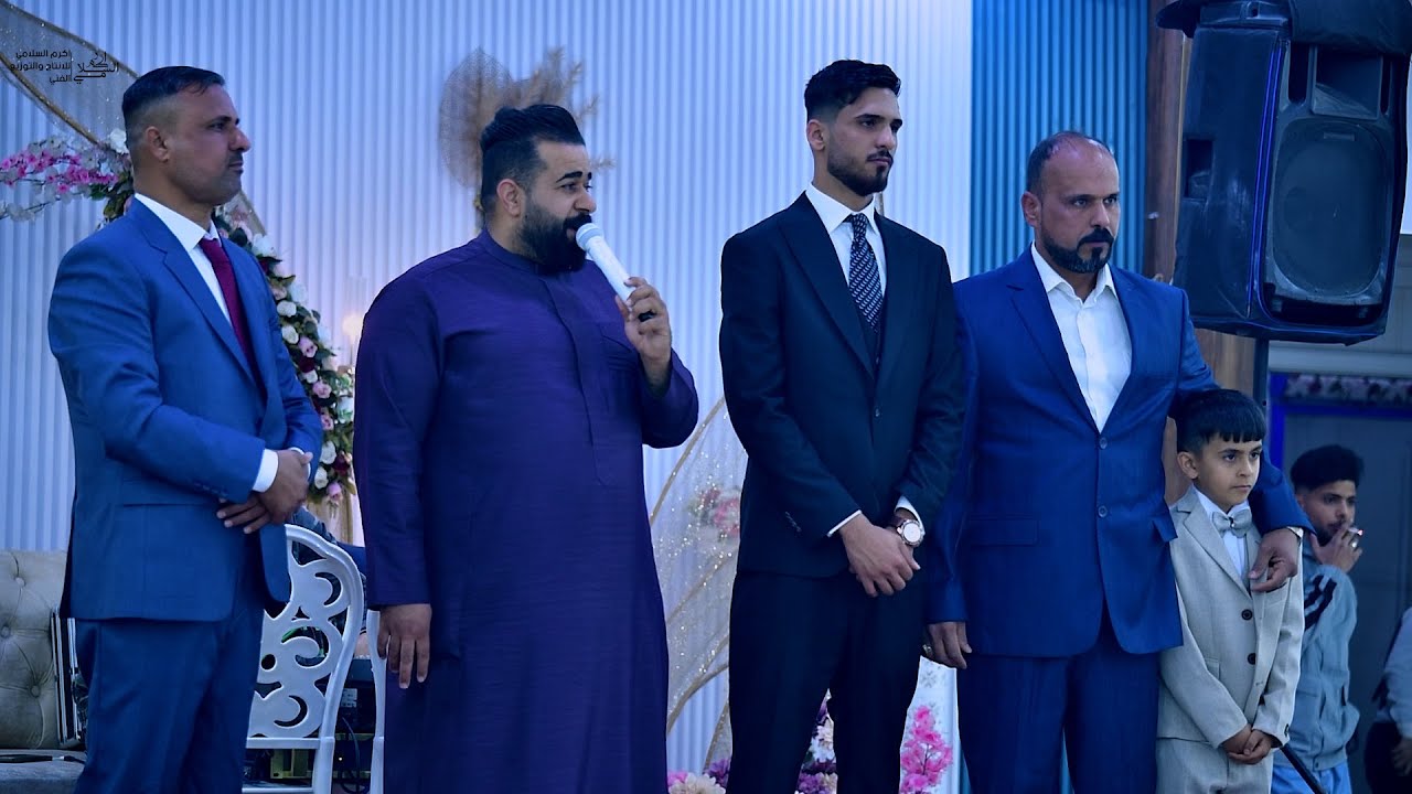 حفل مقتدى زهير الكلابي  بحضور المنشد حسين الطائي كولات واغاني تخبل