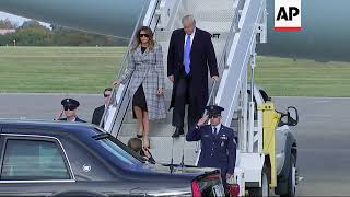 Trump and family in Pittsburgh to pay respects