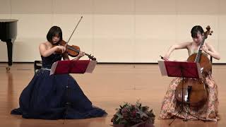 violaとCelloの二重奏曲『悠遠』芦塚陽二作曲