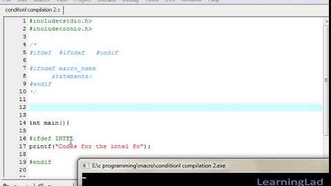 #ifdef    #ifndef   #undef Conditional Compilation Macros  37  C Programming