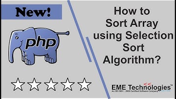 How to Sort Array using Bubble Sort in PHP
