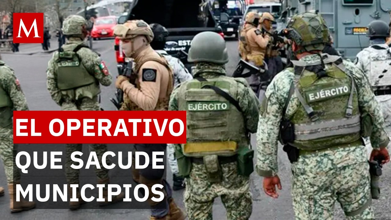 Operación Enjambre llega a 10 estados con 64 funcionarios detenidos