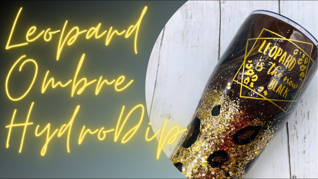 Leopard Ombré Hydro Dip