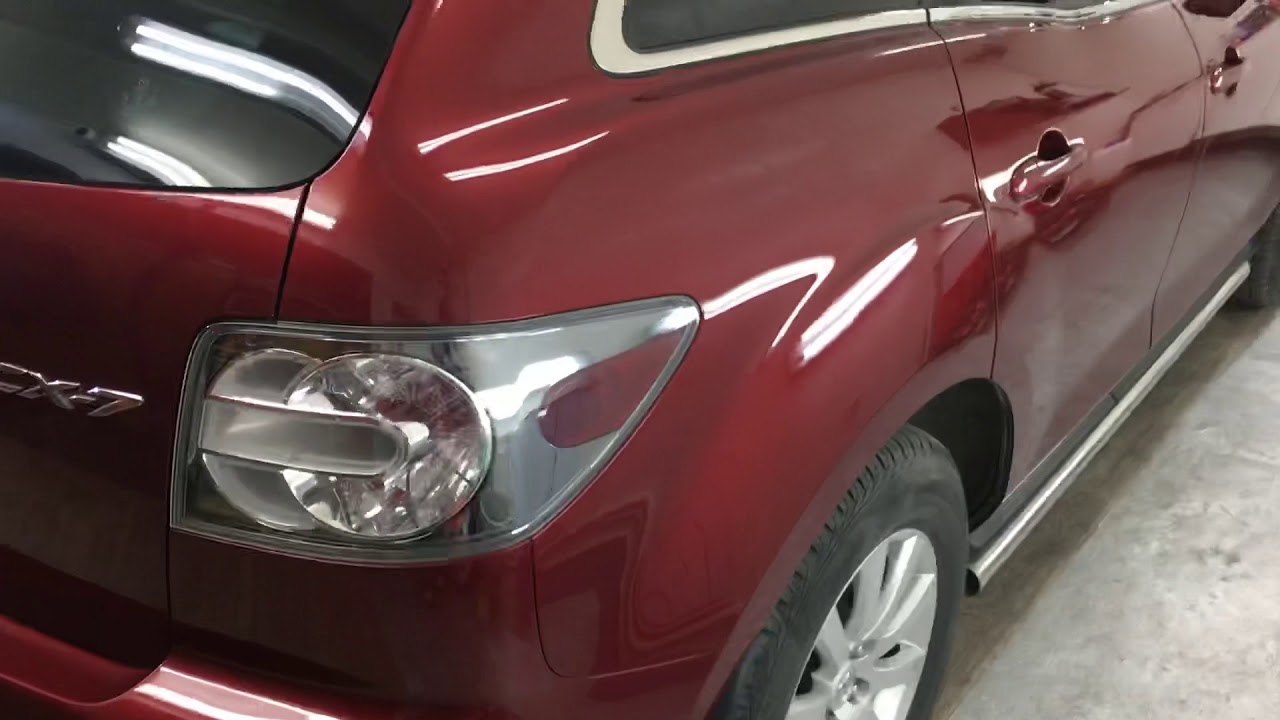 Полировка фар mazda cx 7