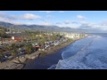 Flying over Santa Barbara Leadbetter beach - California ...