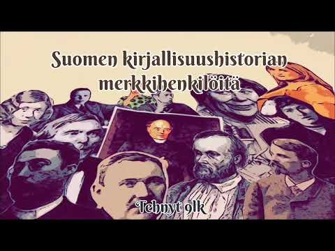 Suomen kirjallisuuden merkkihenkilöitä--animaatiot +"Näin teet kirjailija - animaation"- ohje