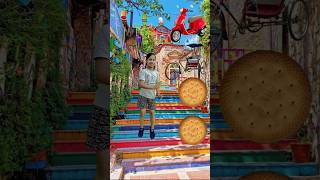 Marie Biscuits To Scooter, Rickshaw, Toto \u0026 Tractor - Vfx Magical Video #trending #youtubeshorts