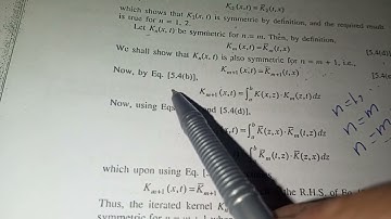 lecture20 part3 integral eq topicif a kernel is symmetric then all iterated kernel is also symmetric