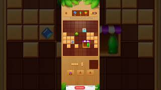 Block Crush: Wood Block Puzzle - block brain logic relaxing puzzle game Level 12 gameplay #games screenshot 4