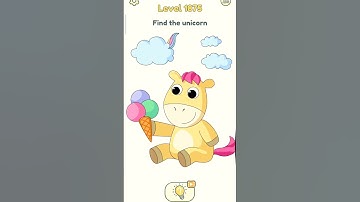 Dop 2 level find the unicorn🦄 #braintestsolution #dop2 #game #gameplay