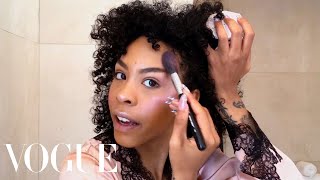 Rico Nasty’s Guide to Bold Brows, Fake Freckles, and Galactic Highlighter | Beauty Secrets | Vogue