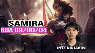 Samira vs Jinx ADC | INTZ NinjaKiwi | Challenger BR - Patch 13.24 Season 13
