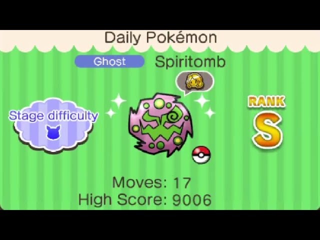 Spiritomb, Pokemon Shuffle Wiki