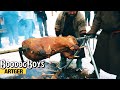 ARTGER Feeds Free Range Meat for Land Rover Rangers! | Boodog Boys