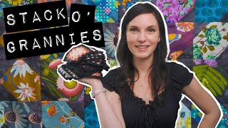 STACK O GRANNY SQUARES! Crochet Granny Square Cardigan Update, Quickie Quilting Project + More!