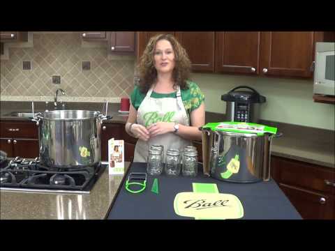 Start preserving with the Ball® Deluxe Home Preserving Starter Kit!