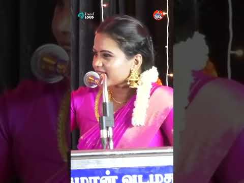 Manimegalai யின் அசத்தலான மேடைப்பேச்சு | Pattimandram | Madurai Muthu Alaparai
