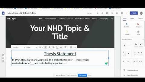NHD Website Walkthrough 2022