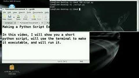 Compiling a Python Script- Ubuntu 8.04