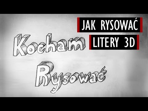 Wideo: Jak Narysować ładne Litery